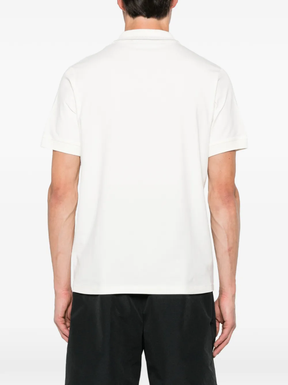Karl Lagerfeld Poloshirt met rits Beige
