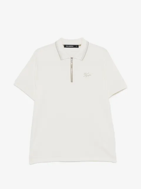 Karl Lagerfeld polo con cremallera