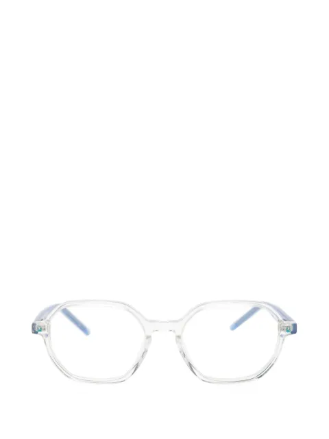 Benetton geometric-frame glasses