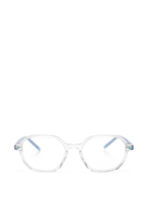 Benetton geometric-frame glasses