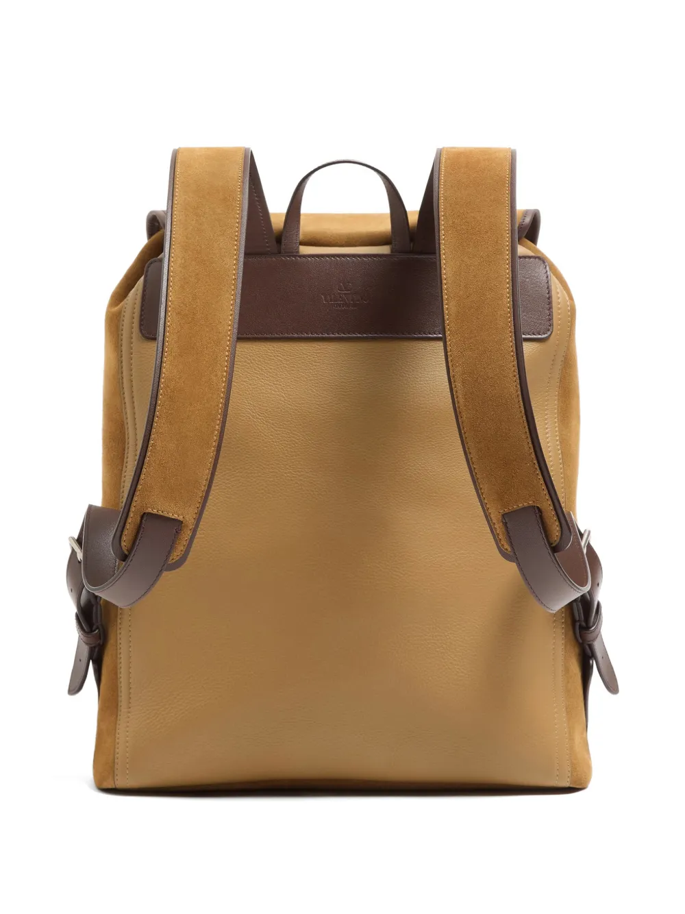 Valentino Garavani Antibes suède rugzak Beige
