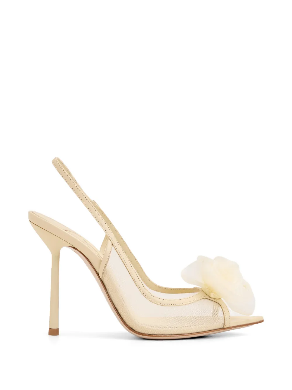 Le Silla Rose slingback sandals - Toni neutri