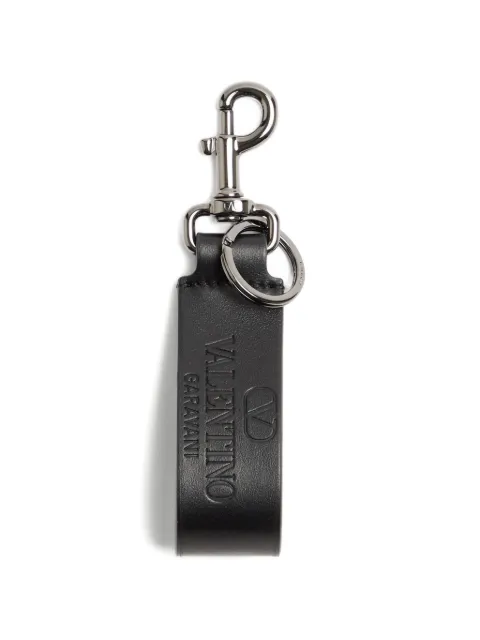 Valentino Garavani Identity keyring in calfskin