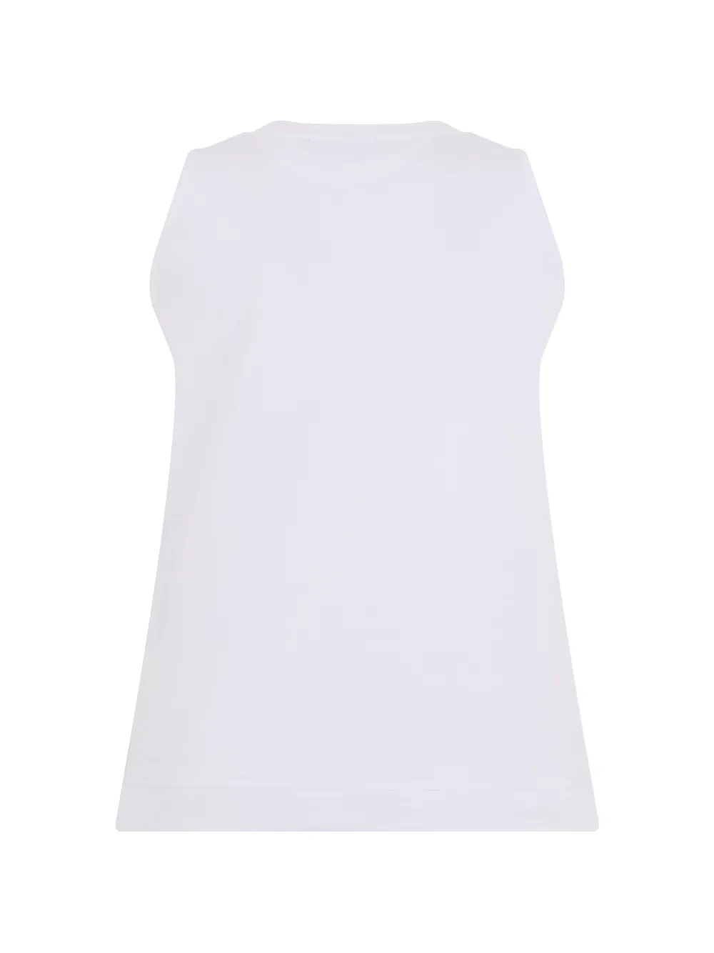 Laminar Mouwloze top Wit