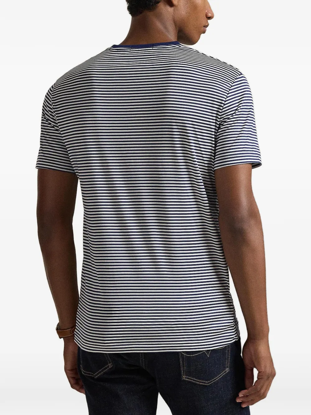 Polo Ralph Lauren Gestreept T-shirt Wit