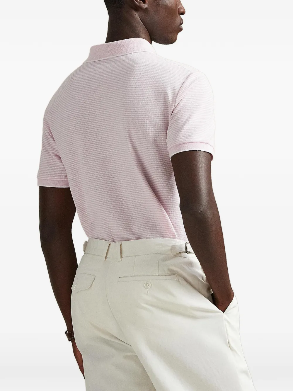Polo Ralph Lauren Gestreept poloshirt Roze