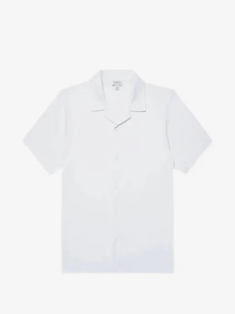 Sunspel Riviera camp collar shirt