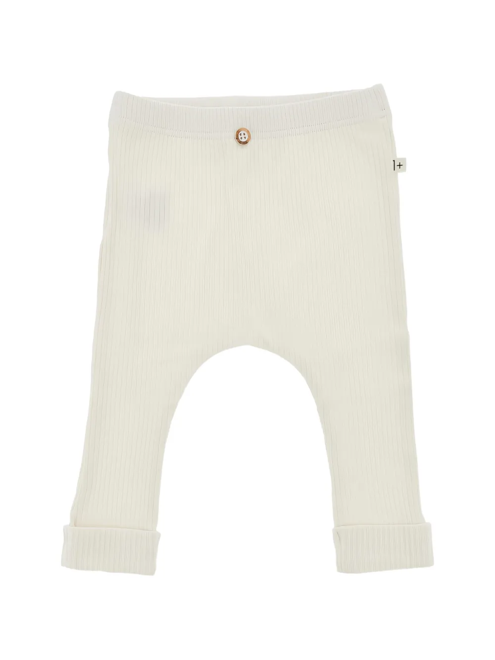 1+ In The Family ribbed-knit trousers - Toni neutri