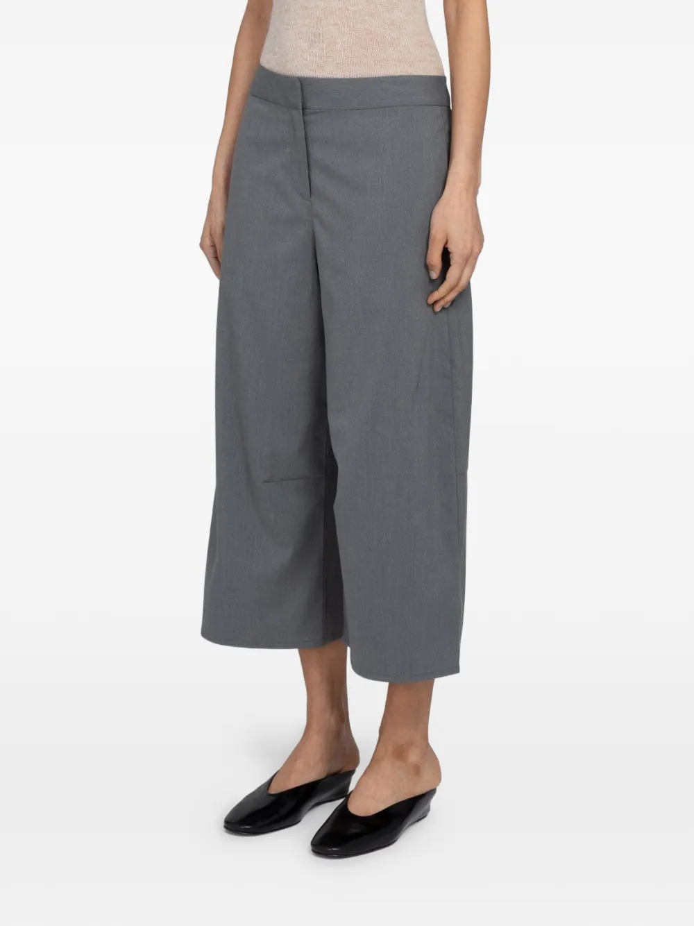  Samsoe Samsoe Pantalones Anchos Saroko - Gris 