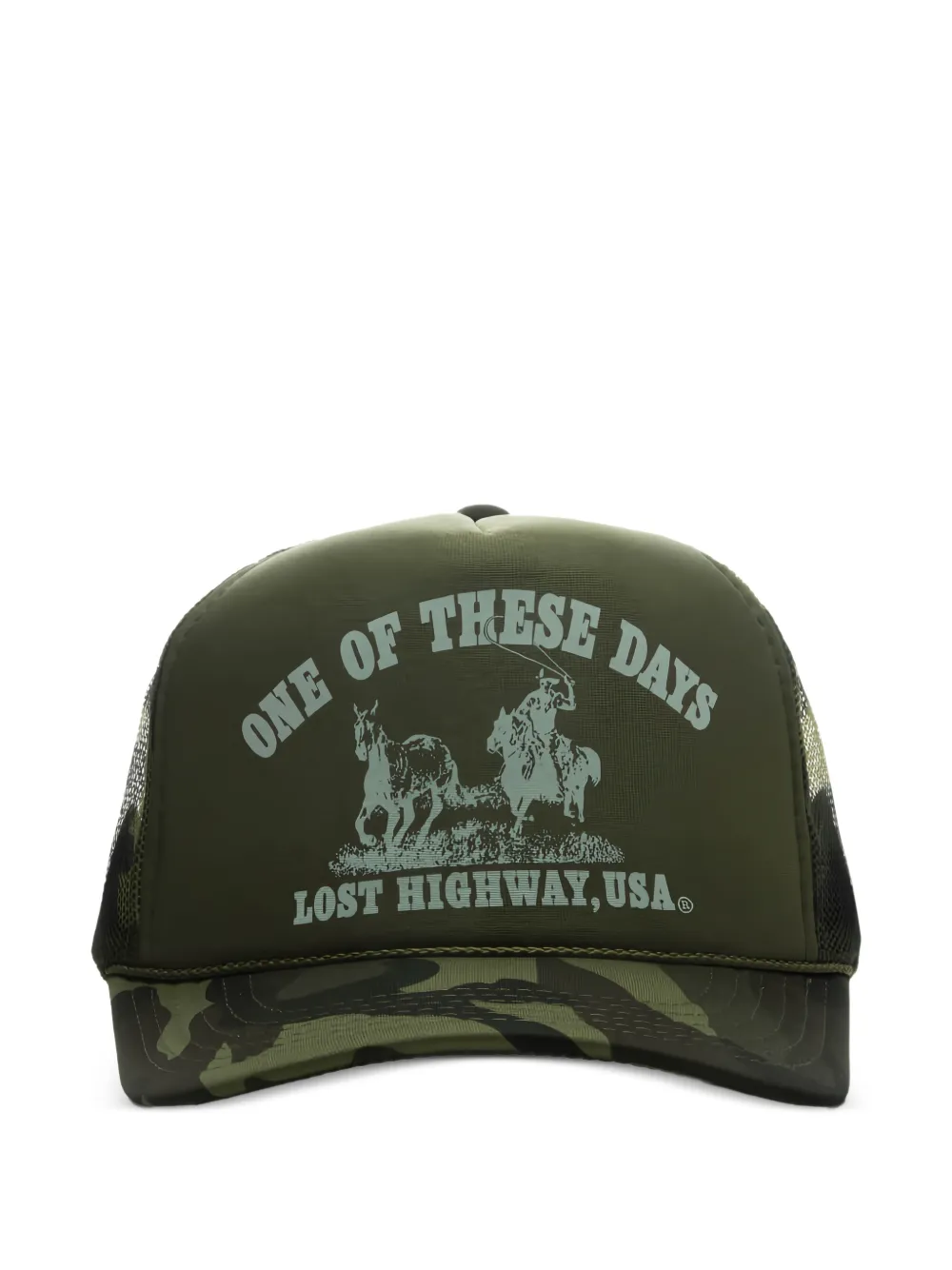 One Of These Days Lost Highway cap - Grün