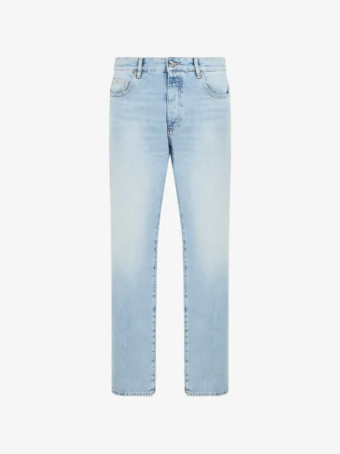 ICON DENIM 페이디드 이펙트 스트레이트 진