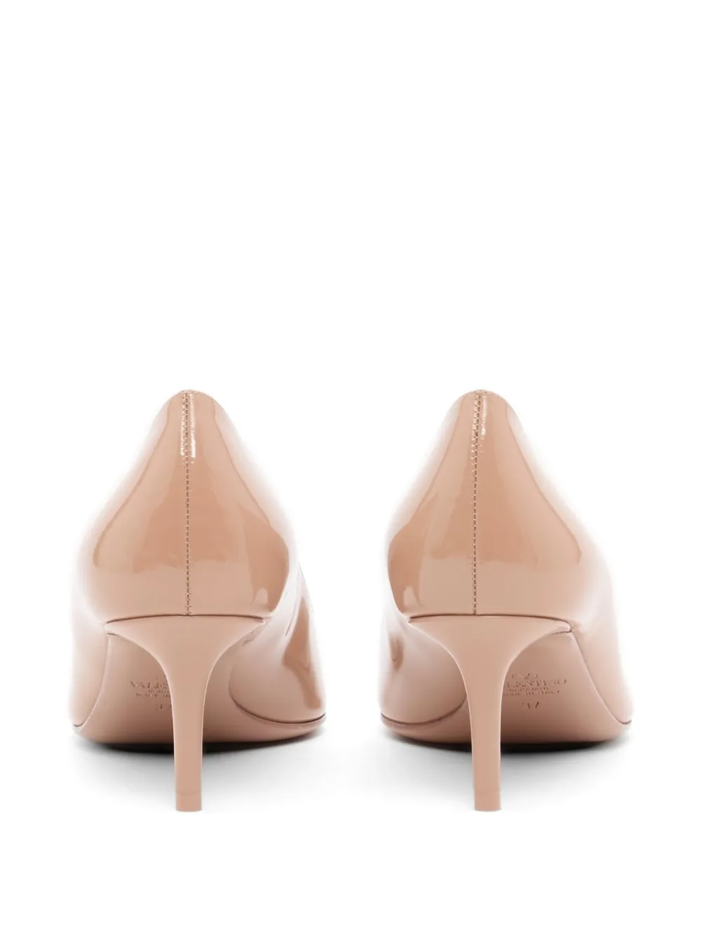 Valentino Garavani VLogo The Bold Edition lakleren pumps 60mm Beige