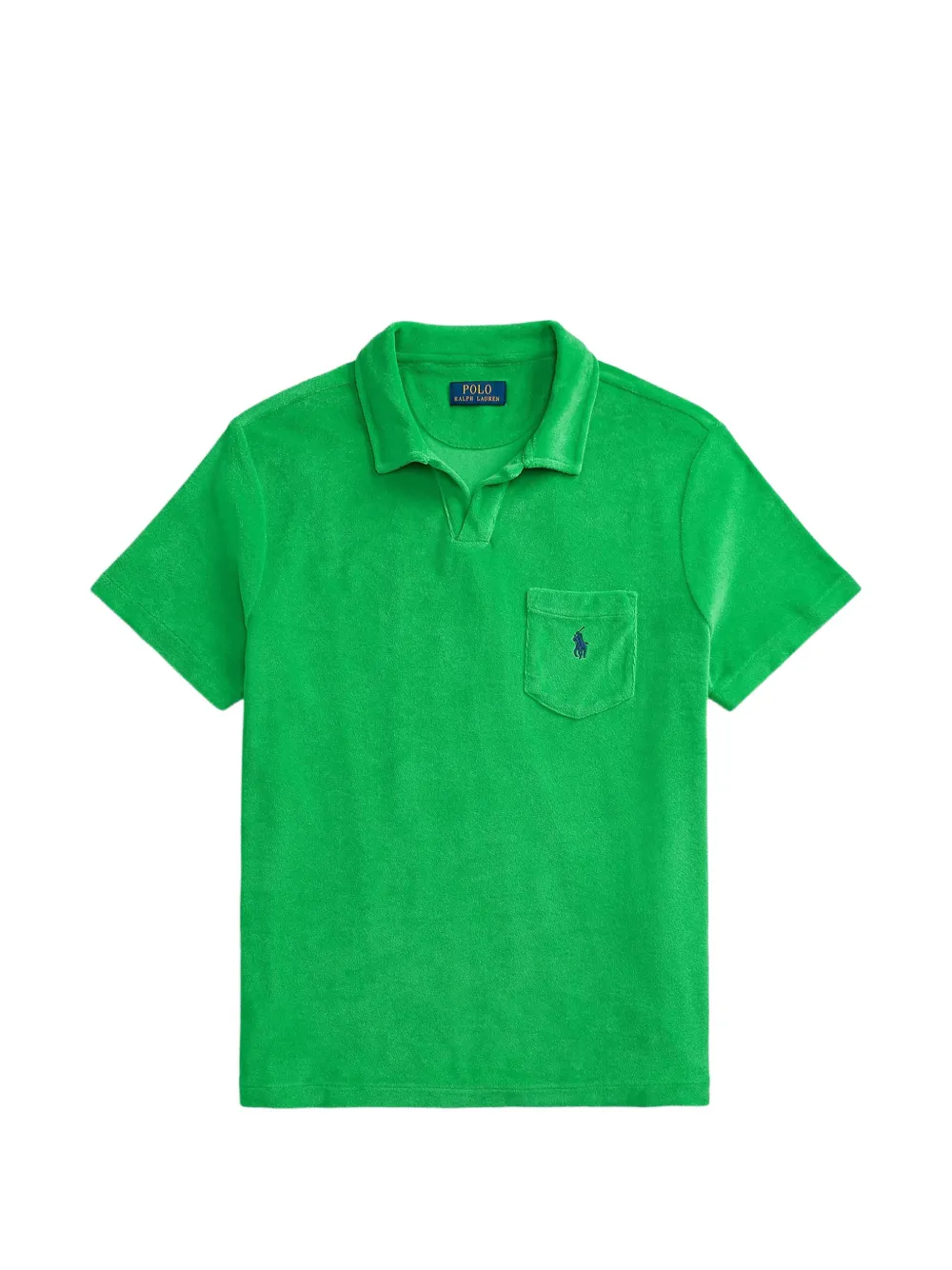 Polo Ralph Lauren terry-texture polo shirt - Verde