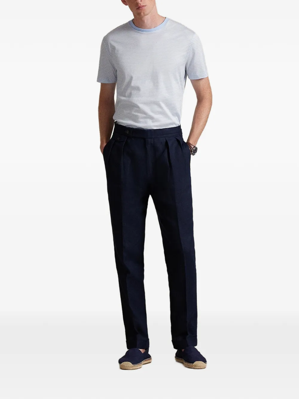 Polo Ralph Lauren Gestreept T-shirt Wit