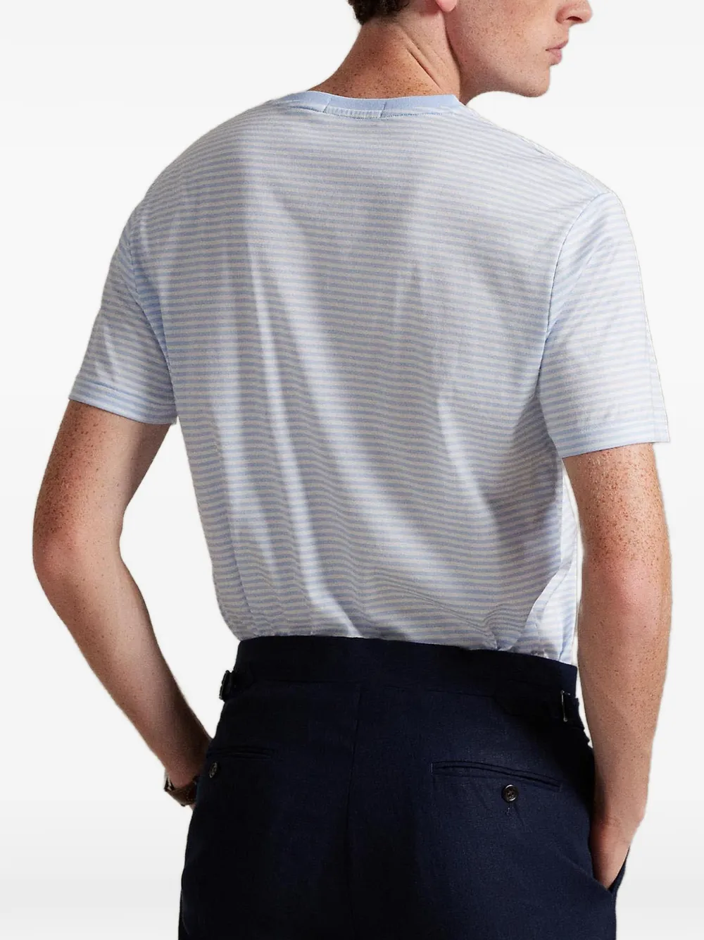 Polo Ralph Lauren Gestreept T-shirt Wit