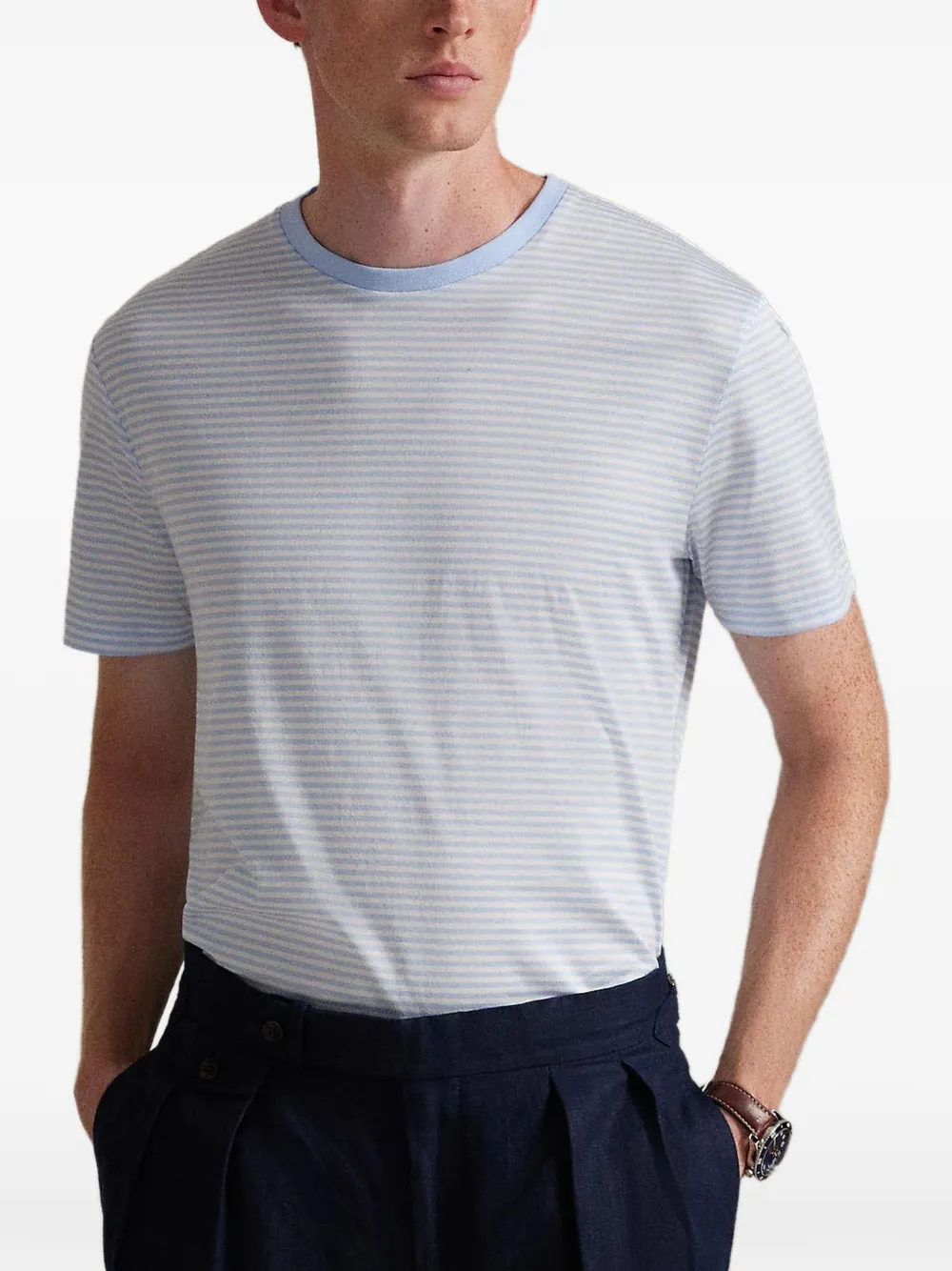 Polo Ralph Lauren Gestreept T-shirt Wit