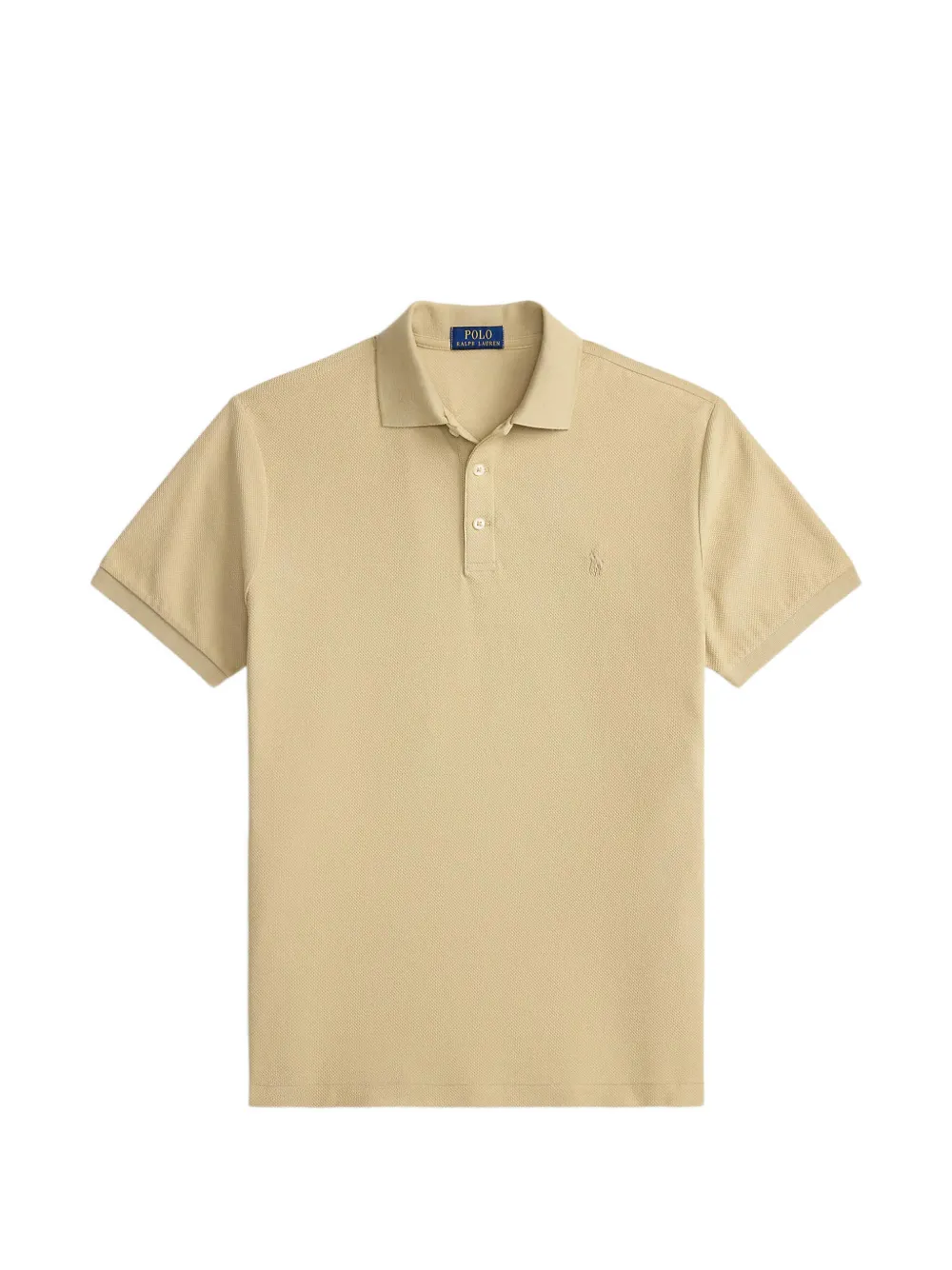 Polo Ralph Lauren embroidered-logo piqué Polo shirt - Toni neutri