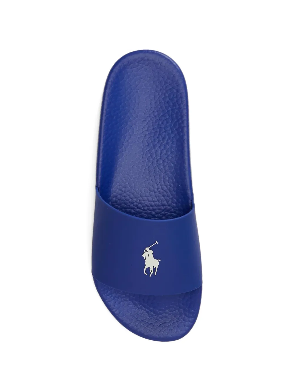 Polo Ralph Lauren logo-patch slides Blauw