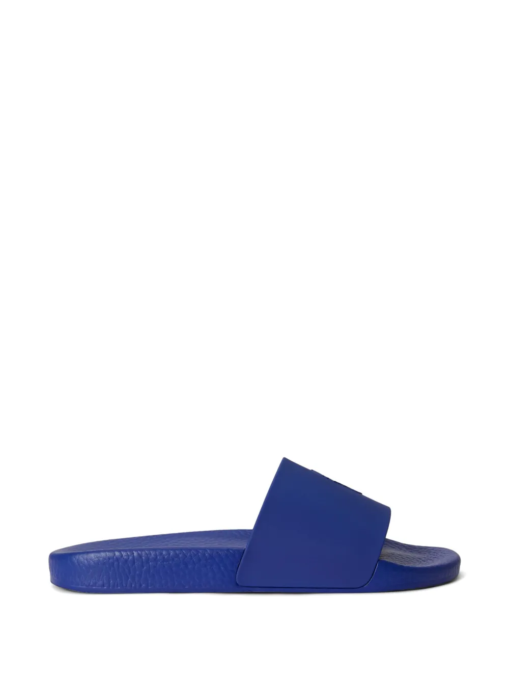Polo Ralph Lauren logo-patch slides Blauw