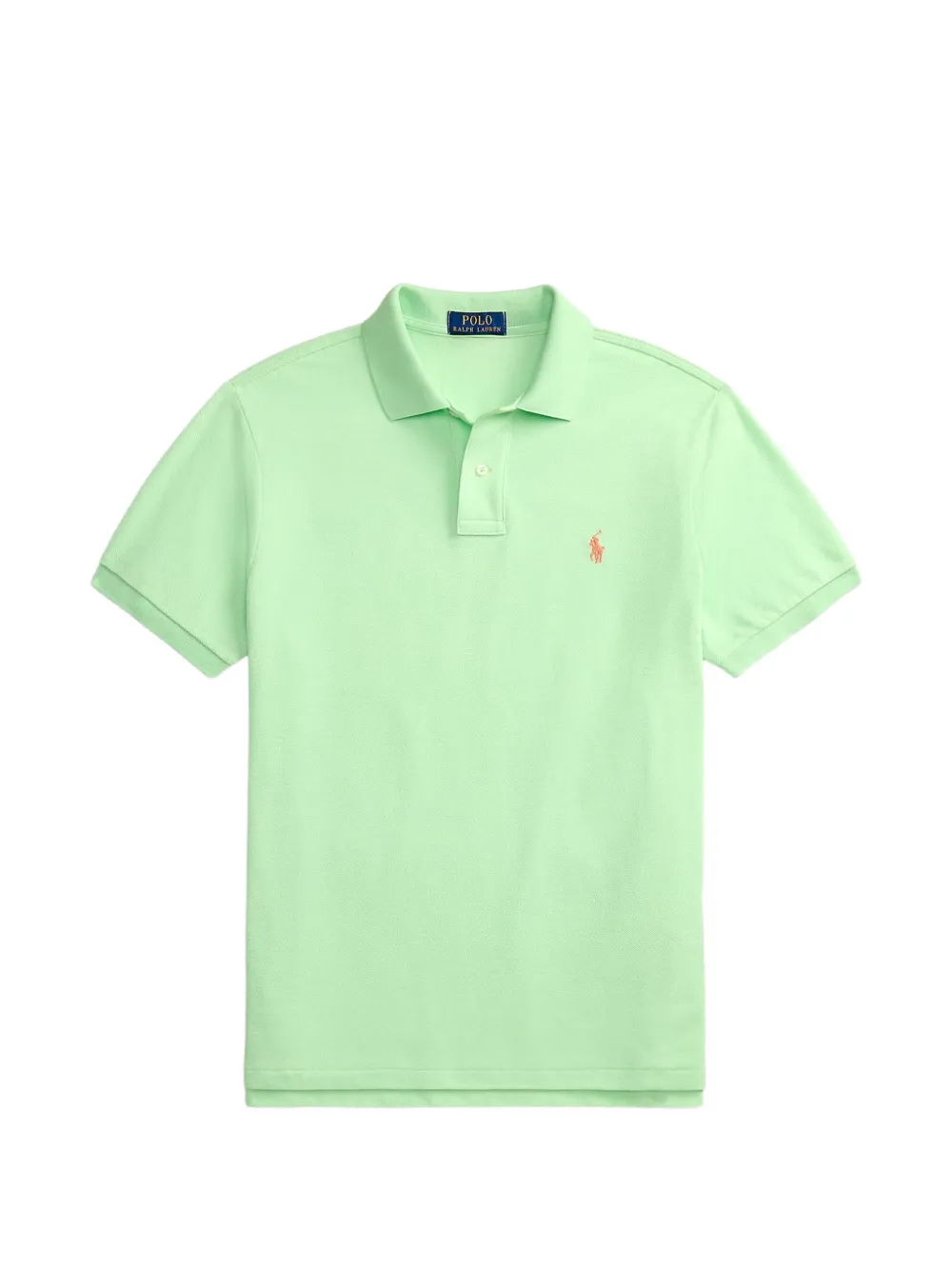 Polo Ralph Lauren embroidered-logo piqué polo shirt - Grün