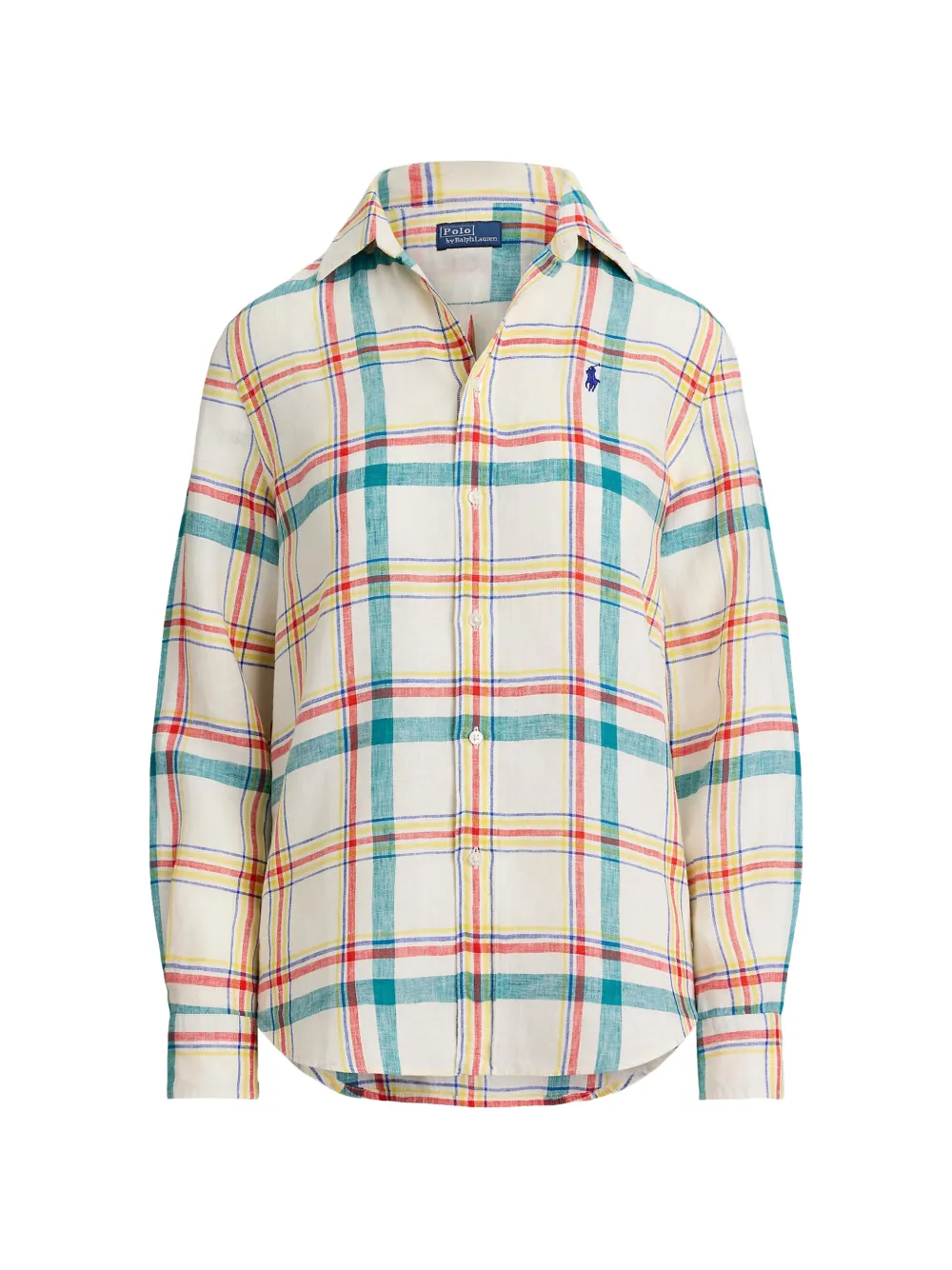 Polo Ralph Lauren check-pattern shirt - Bianco