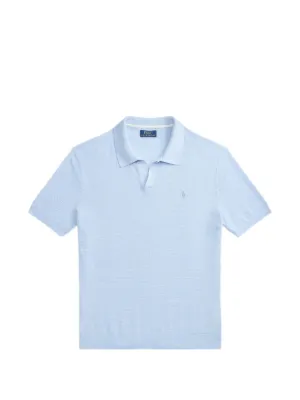 Polo Ralph Lauren ケーブルニット ポロシャツ | ブルー | FARFETCH JP