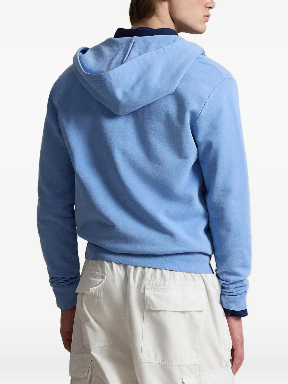 Polo Ralph Lauren Hoodie met geborduurd logo Blauw
