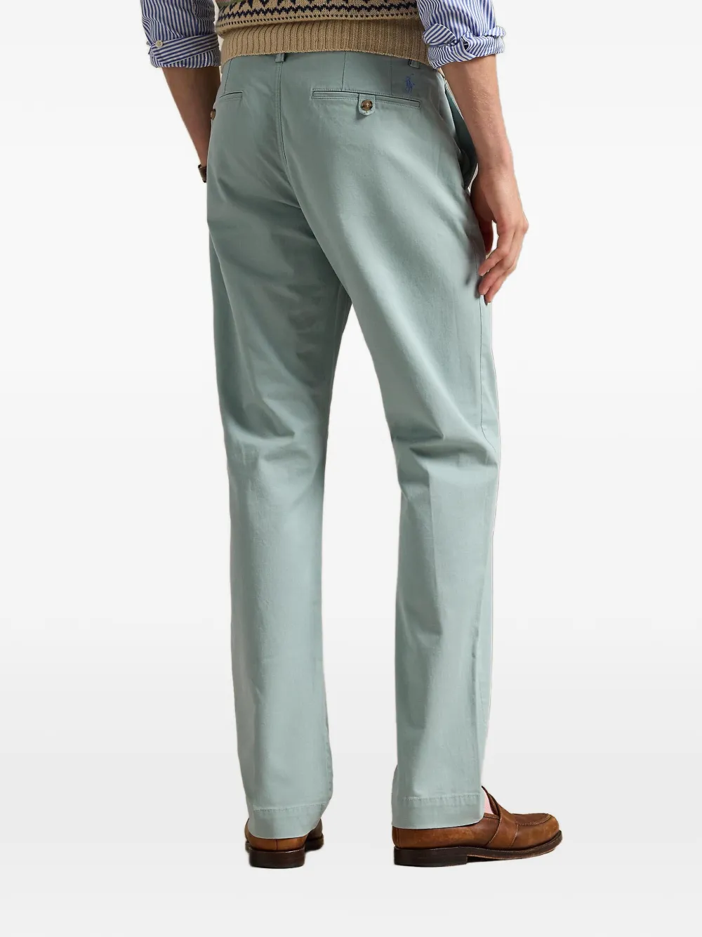 Polo Ralph Lauren Broek met geborduurd logo Groen