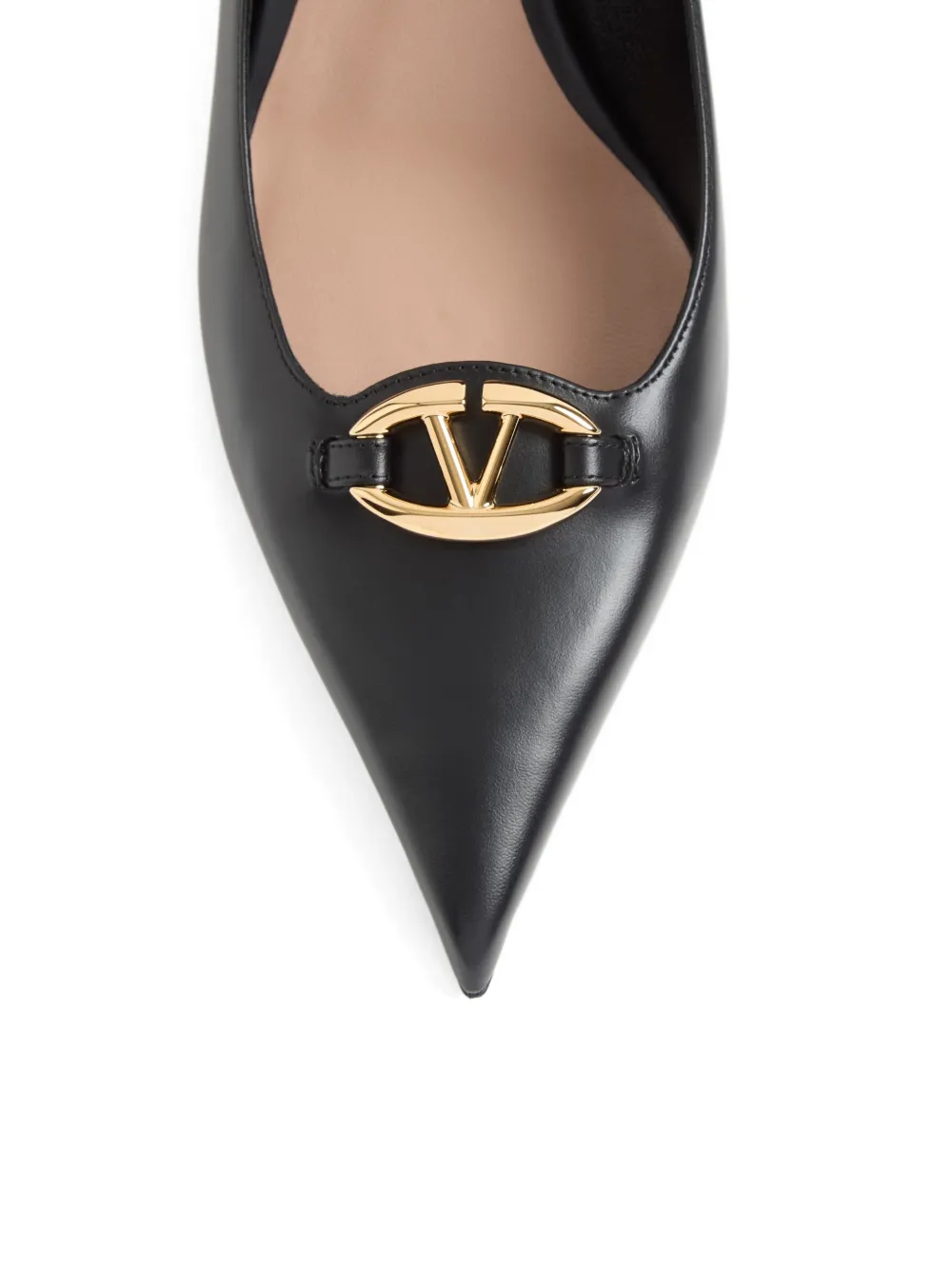 Valentino Garavani VLogo The Bold Edition kalfsleren pumps 60 mm Zwart