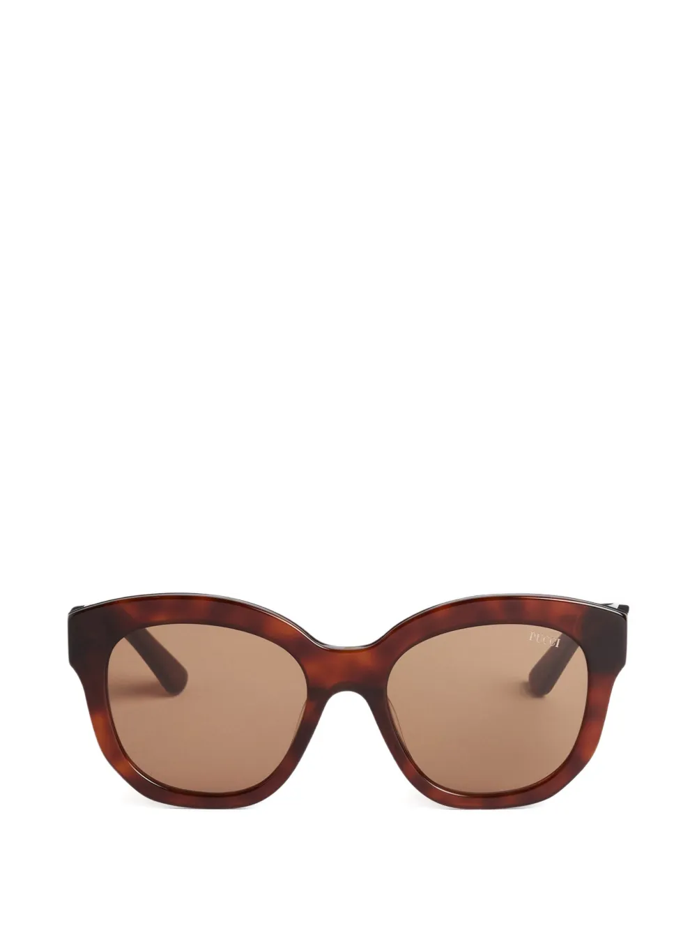 PUCCI oversized sunglasses - Marrone