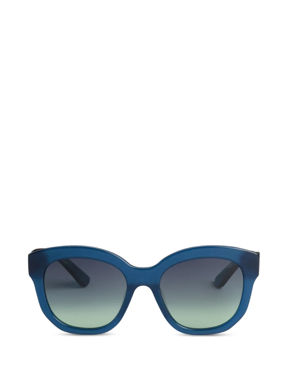 PUCCI faded oversized sunglasses - Blu