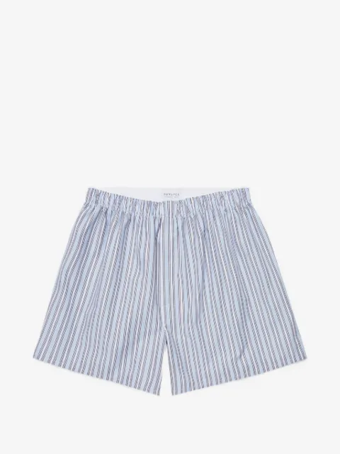 Sunspel bermudas con rayas estampadas
