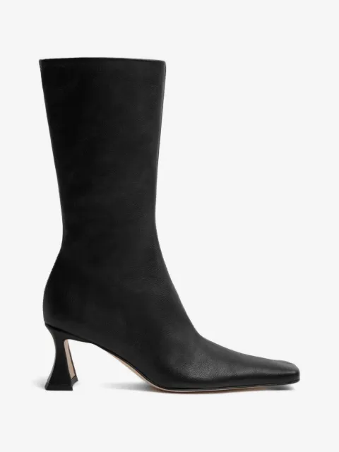 Miista Araxi square-toe leather ankle boots