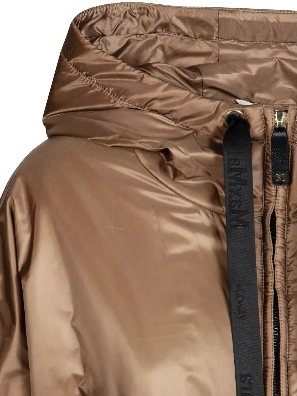  Max Mara Parka Mtcgreenpi - Marrón 