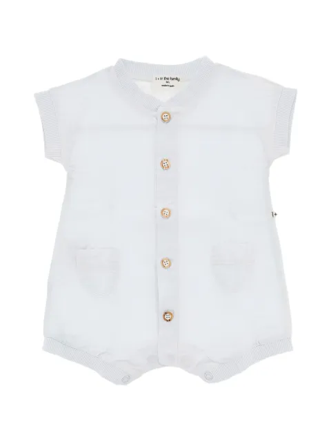 1+ In The Family button-up romper