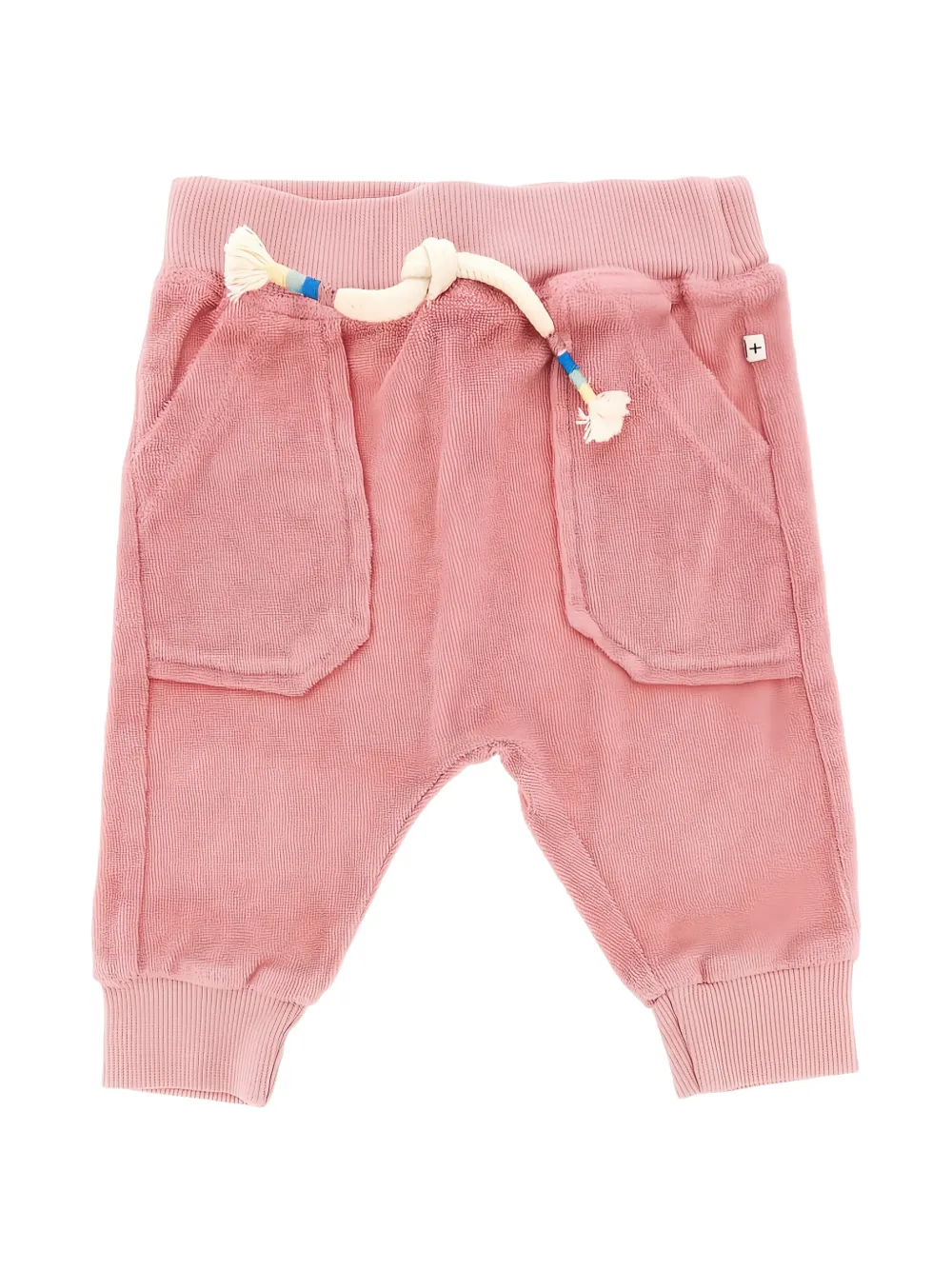 1+ In The Family towelling-effect track trousers - Rosa