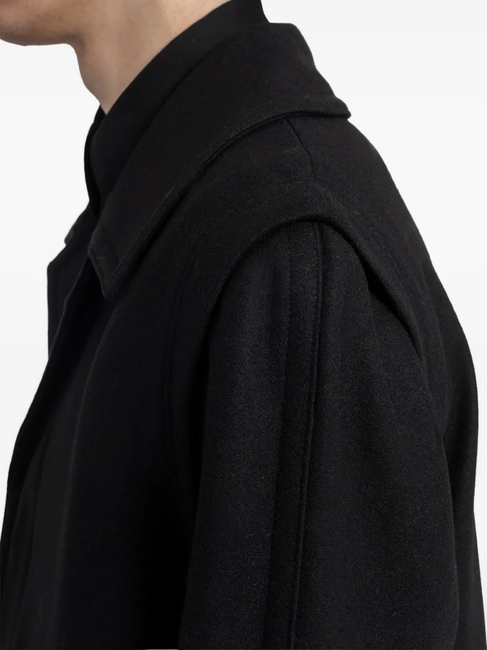 Rier Loden Classic コート | ブラック | FARFETCH JP