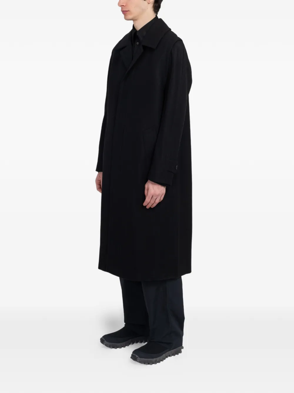 Rier Abrigo Loden Classic - Negro 