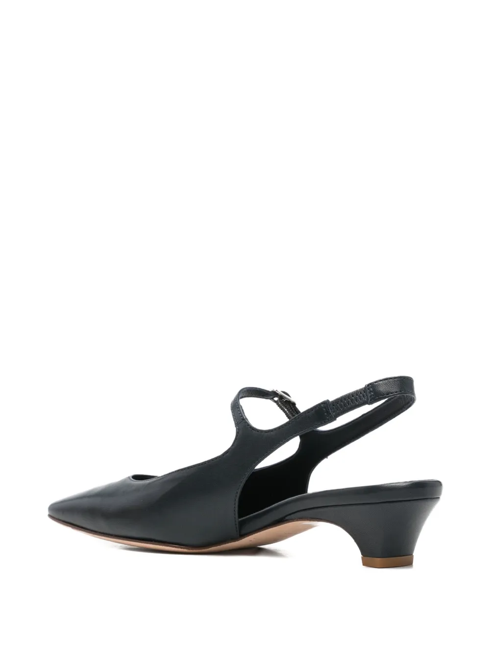 lorena paggi Slingback pumps met puntige neus Blauw