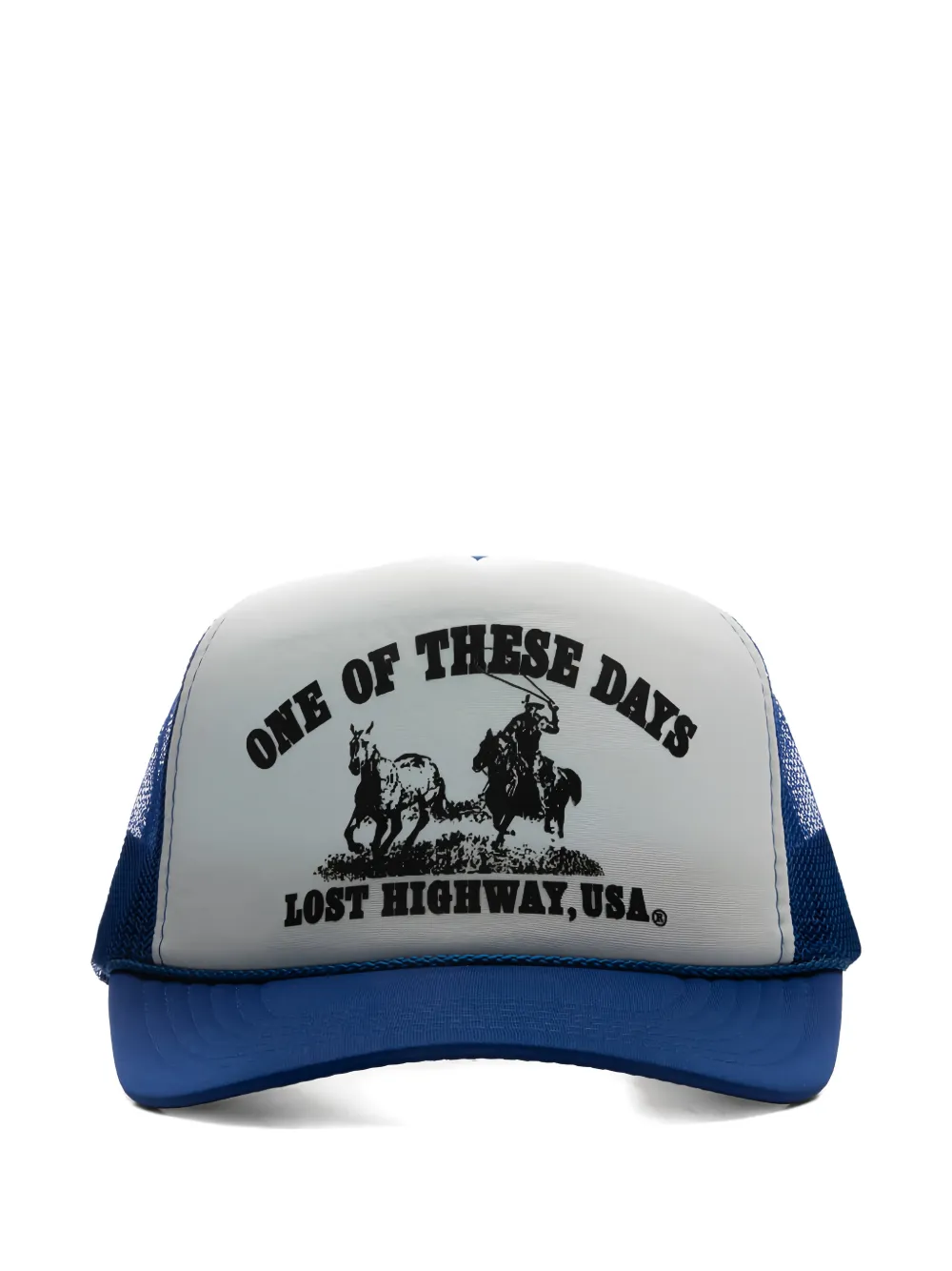 One Of These Days Lost Highway cap - Blu