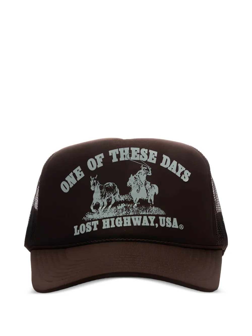 One Of These Days Lost Highway cap - Marrone