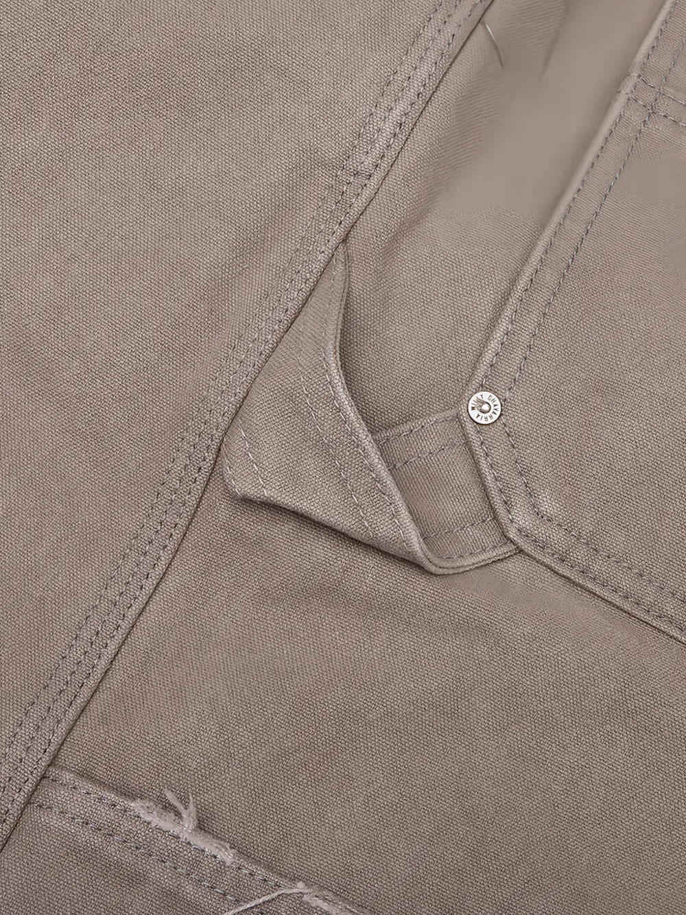 Willy Chavarria Stockton broek met wijde pijpen Beige