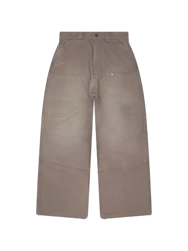Willy Chavarria Stockton Wide-leg Trousers in Neutrals