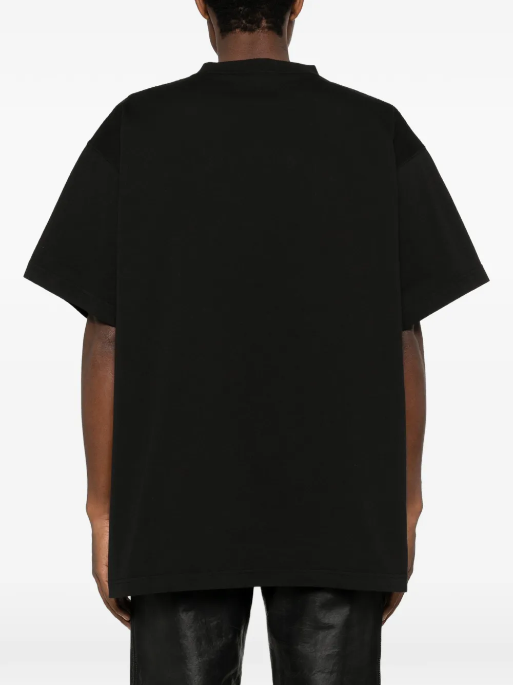 Balenciaga T-shirt met grafische print Zwart