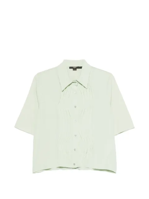 Seventy pleated-detail shirt