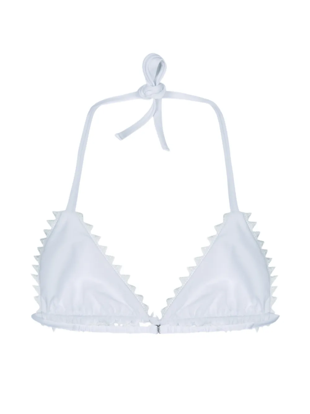  Jacquemus Top De Bikini Picot - Blanco 