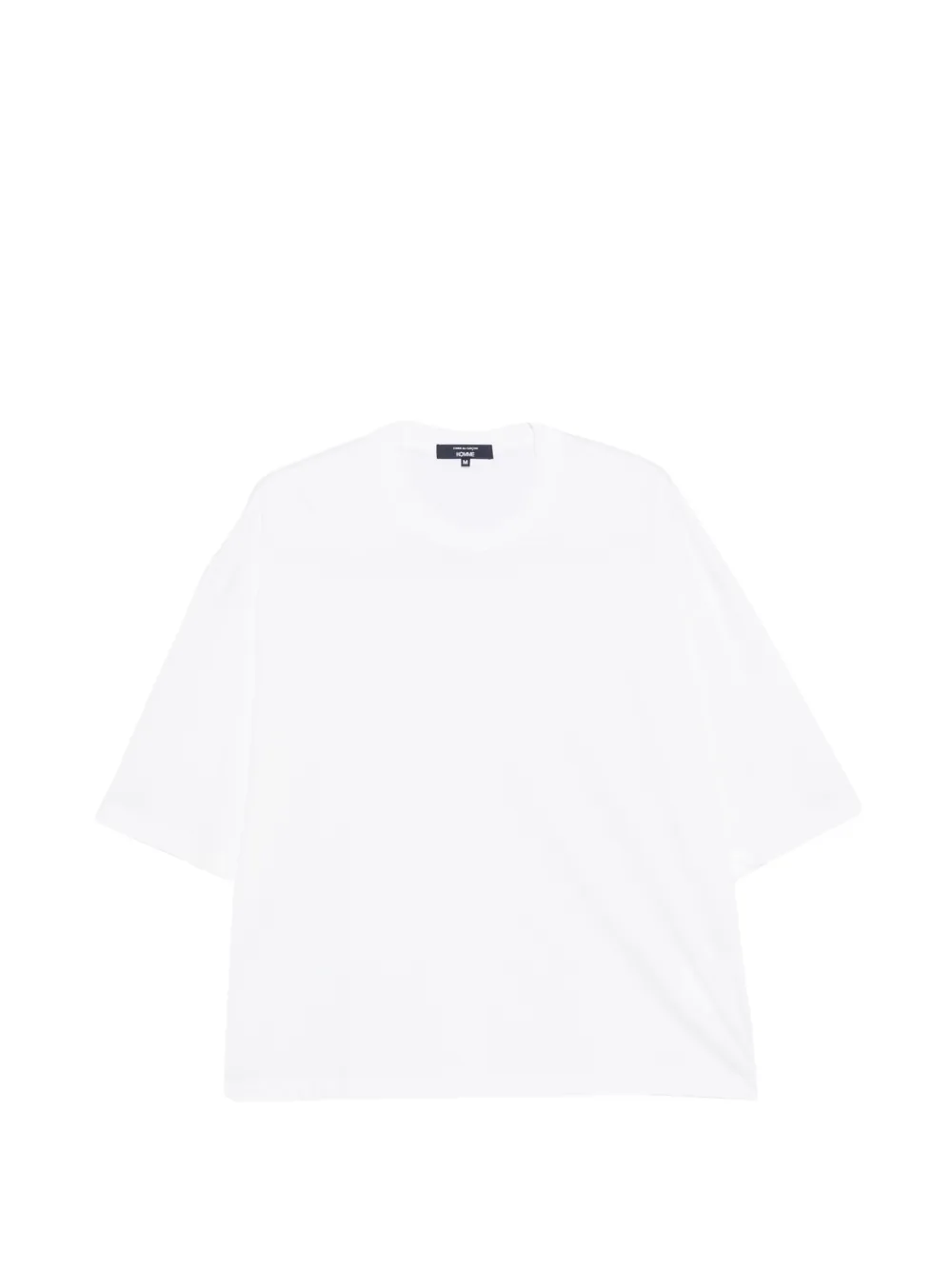 Comme des Garçons Homme logo-patch oversized T-shirt - Nero