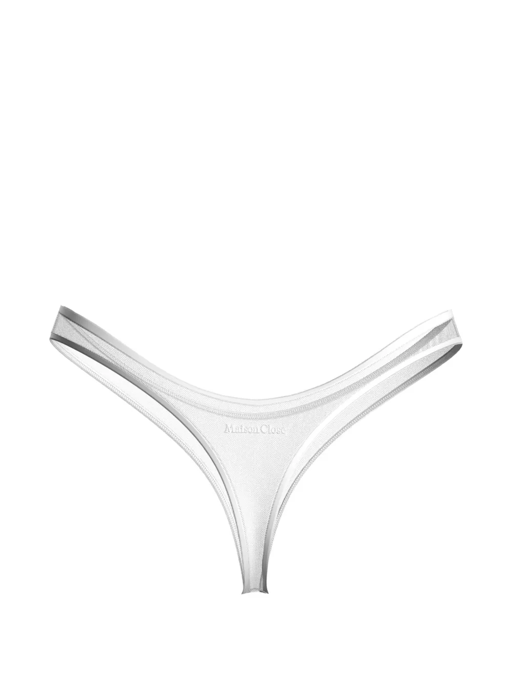 Maison Close Panorama mesh string Wit