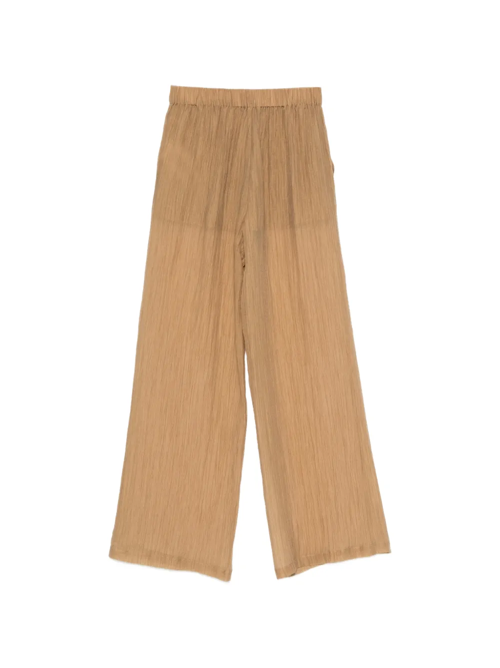 Seventy Broek met wijde pijpen Beige