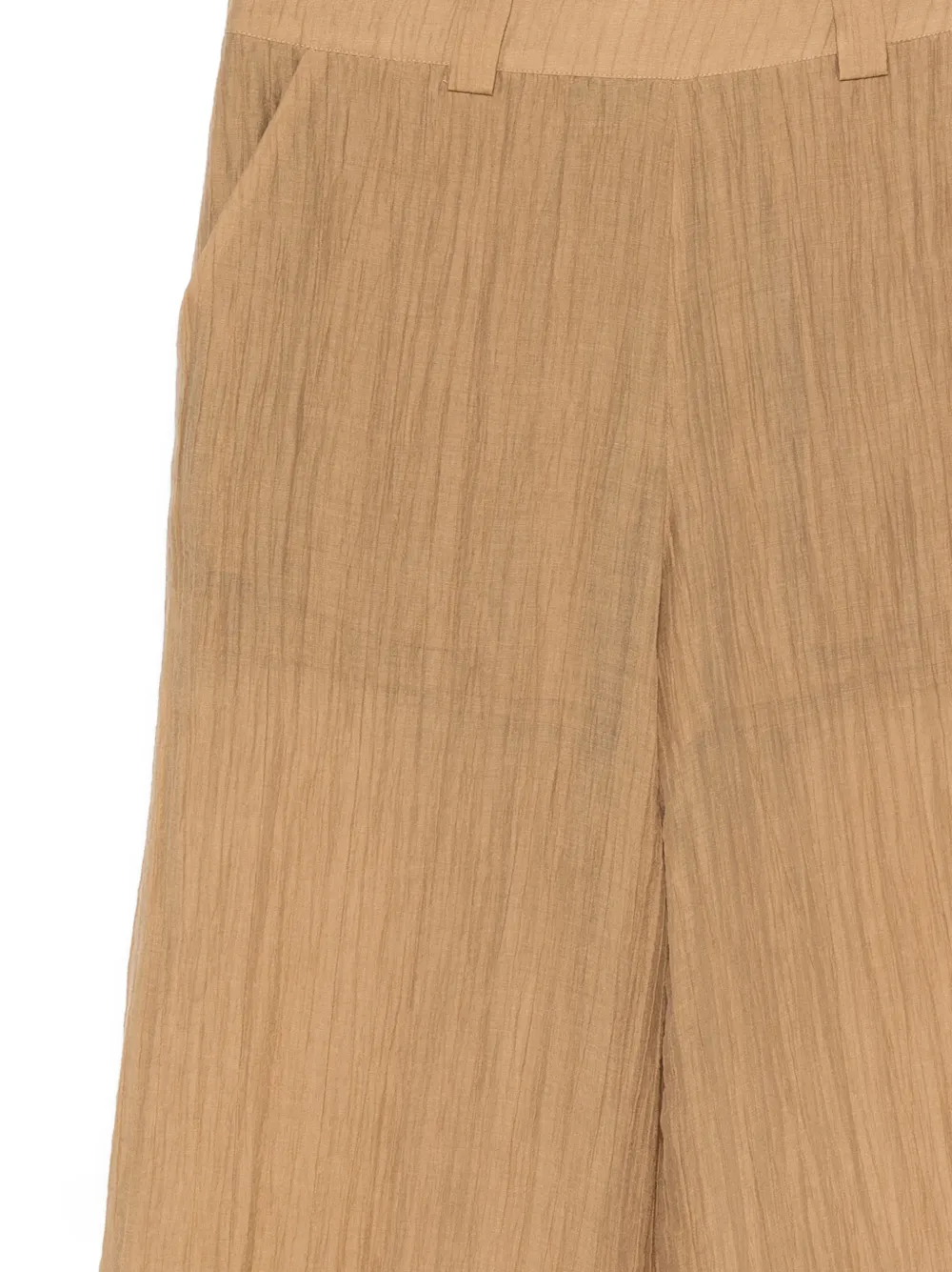 Seventy Broek met wijde pijpen Beige
